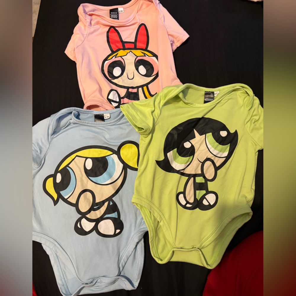 Powerpuff Girls body suit Set